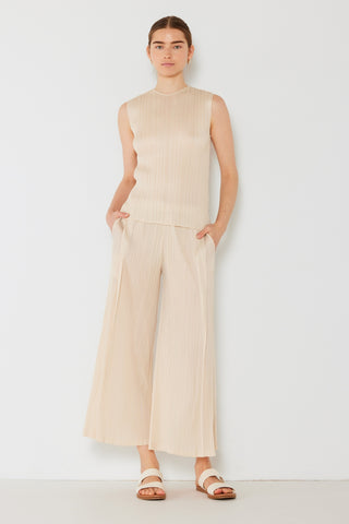 Marina West Swim Pleated Wide-Leg Pants with Side Pleat Detail Trendsi