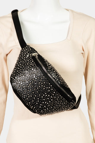 Fame Studded Crossbody Bag Trendsi