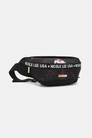 Nicole Lee USA Logo Fanny Pack Trendsi