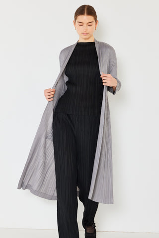 Marina West Swim Pleated Long Sleeve Cardigan Trendsi