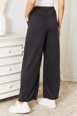 Basic Bae Wide Leg Pocketed Pants Trendsi