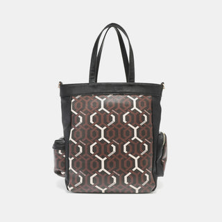 Nicole Lee USA Geometric Pattern Tote Bag Trendsi