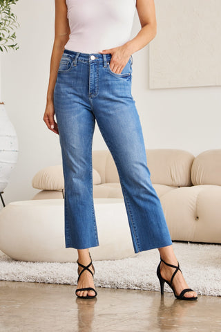 RFM Mini Mia Full Size Tummy Control High Waist Jeans Trendsi