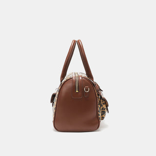 Nicole Lee USA Leopard Boston Bag Trendsi