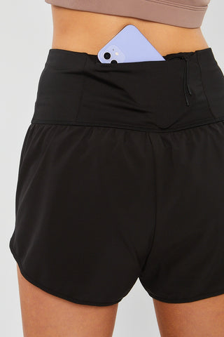 Love Tree High Waist Active Shorts Trendsi