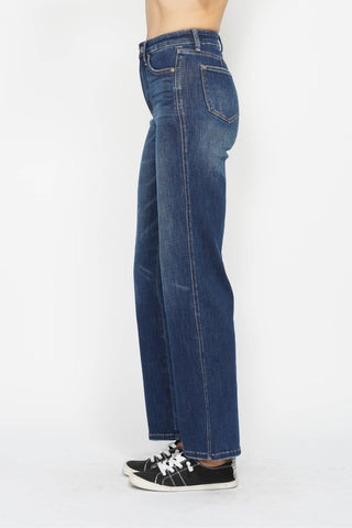 Judy Blue Full Size High Waist Tummy Control Jeans Trendsi