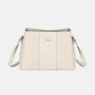 David Jones PU Leather Crossbody Bag Trendsi