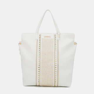 Nicole Lee USA Studded Large Tote Bag Trendsi