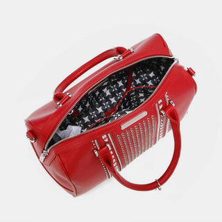 Nicole Lee USA Studded Boston Bag Trendsi