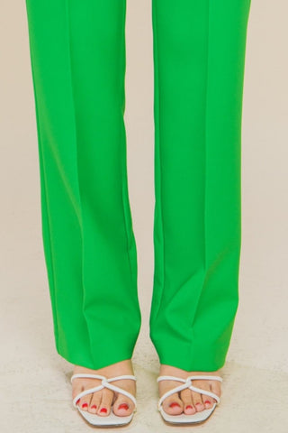 Love Tree High Waist Straight Pants Trendsi