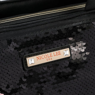 Nicole Lee USA Sequin Patch Tote Trendsi