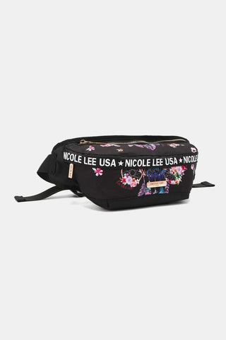 Nicole Lee USA Logo Fanny Pack Trendsi