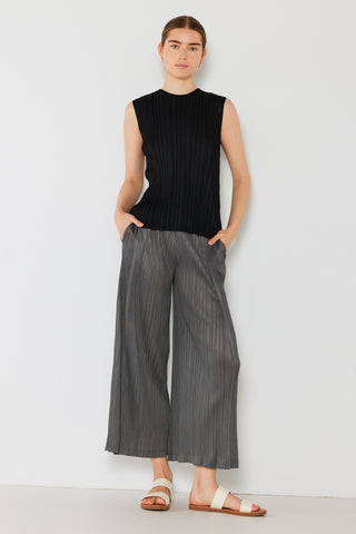 Marina West Swim Pleated Wide-Leg Pants with Side Pleat Detail Trendsi