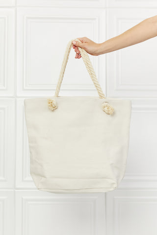 Justin Taylor Picnic Date Tassel Tote Bag Trendsi