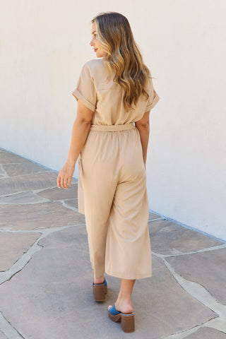 Petal Dew All In One Full Size Solid Jumpsuit Trendsi