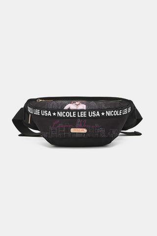 Nicole Lee USA Logo Fanny Pack Trendsi