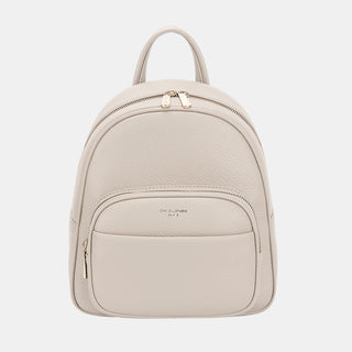 David Jones PU Leather Backpack Bag Trendsi