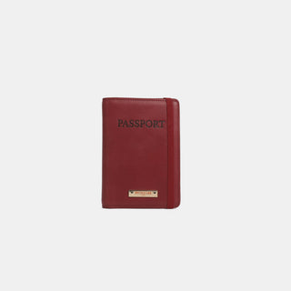 Nicole Lee USA Solid Passport Wallet Trendsi