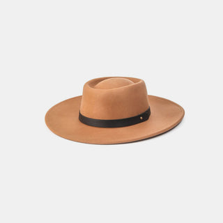 Fame Flat Brim Strap Pork Pie Hat Trendsi