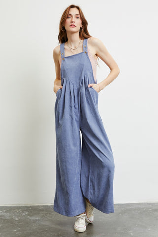 HEYSON Full Size Wide Leg Overalls with Pockets Trendsi