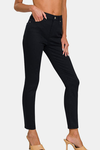 Zenana Full Size High-Rise Skinny Jeans Trendsi