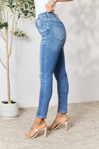 BAYEAS Skinny Cropped Jeans Trendsi