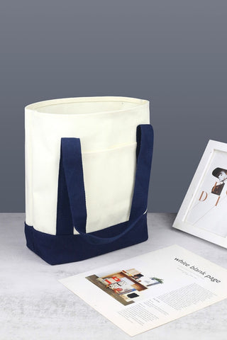 Zenana Eco-Friendly Reusable Canvas Tote Bag Trendsi