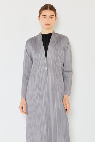 Marina West Swim Pleated Long Sleeve Cardigan Trendsi