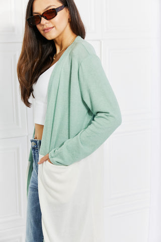 Culture Code Until You Came Color Block Duster Cardigan Trendsi