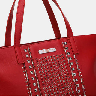 Nicole Lee USA Studded Large Tote Bag Trendsi