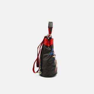 Nicole Lee USA Multifunctional Bucket Bag Backpack Trendsi