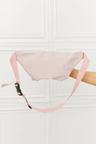 Fame Doing Me Waist Bag in Pink Trendsi