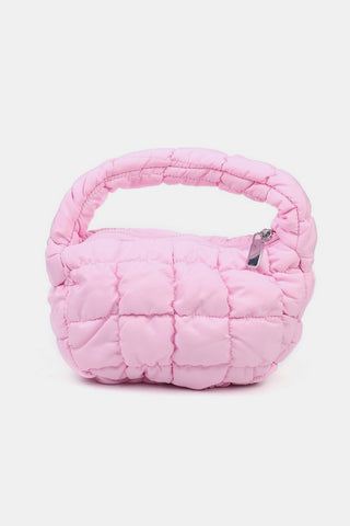 Zenana Quilted Micro Puffy Handbag Trendsi