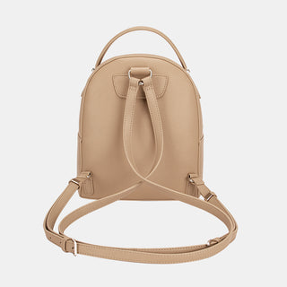 David Jones PU Leather Backpack Bag Trendsi