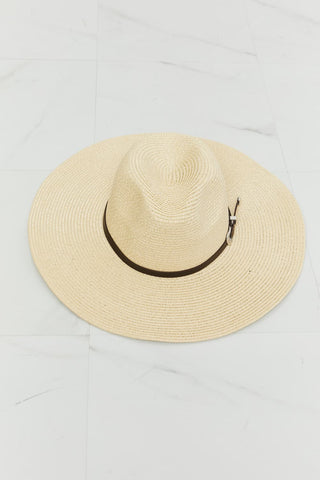 Fame Boho Summer Straw Fedora Hat Trendsi