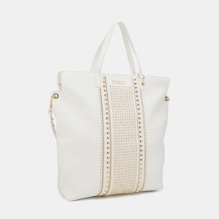 Nicole Lee USA Studded Large Tote Bag Trendsi