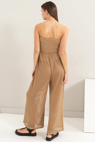 HYFVE Knitted Cover Up Jumpsuit Trendsi