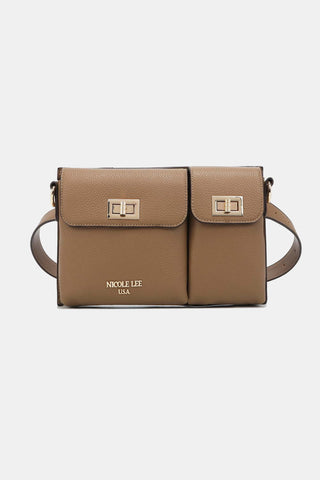 Nicole Lee USA Multi-Pocket Fanny Pack Trendsi