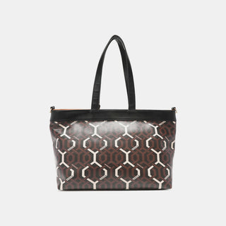 Nicole Lee USA Geometric Pattern Large Handbag Trendsi